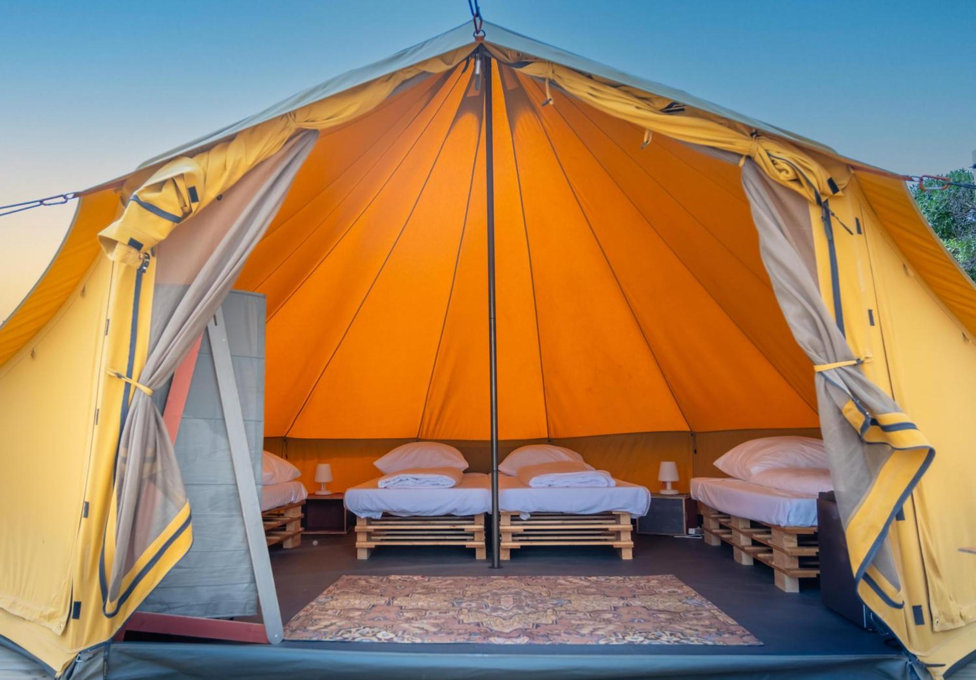 Glamping Camp Luxuszelt Distrikt Faro